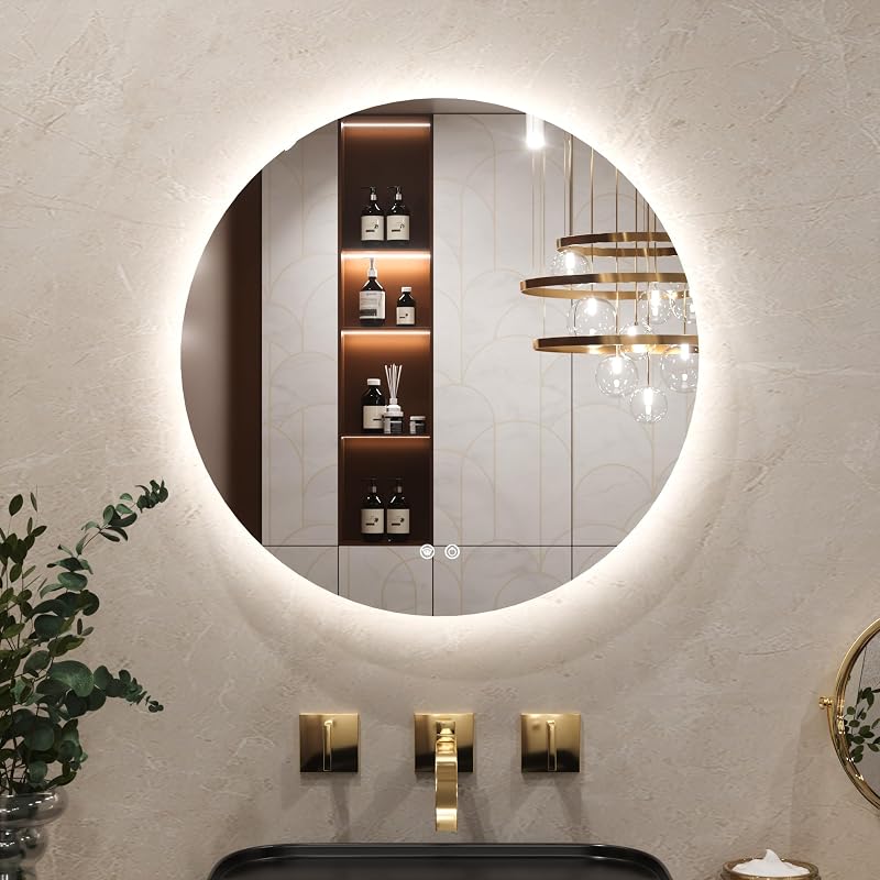 LUMIRA Round Light Mirror 60 Anti-Fog